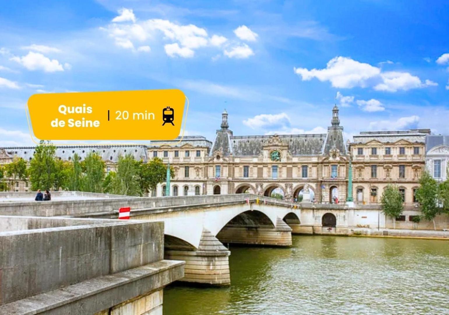 193 Suite Devaux - Superbe Appartement A Paris Exterior foto